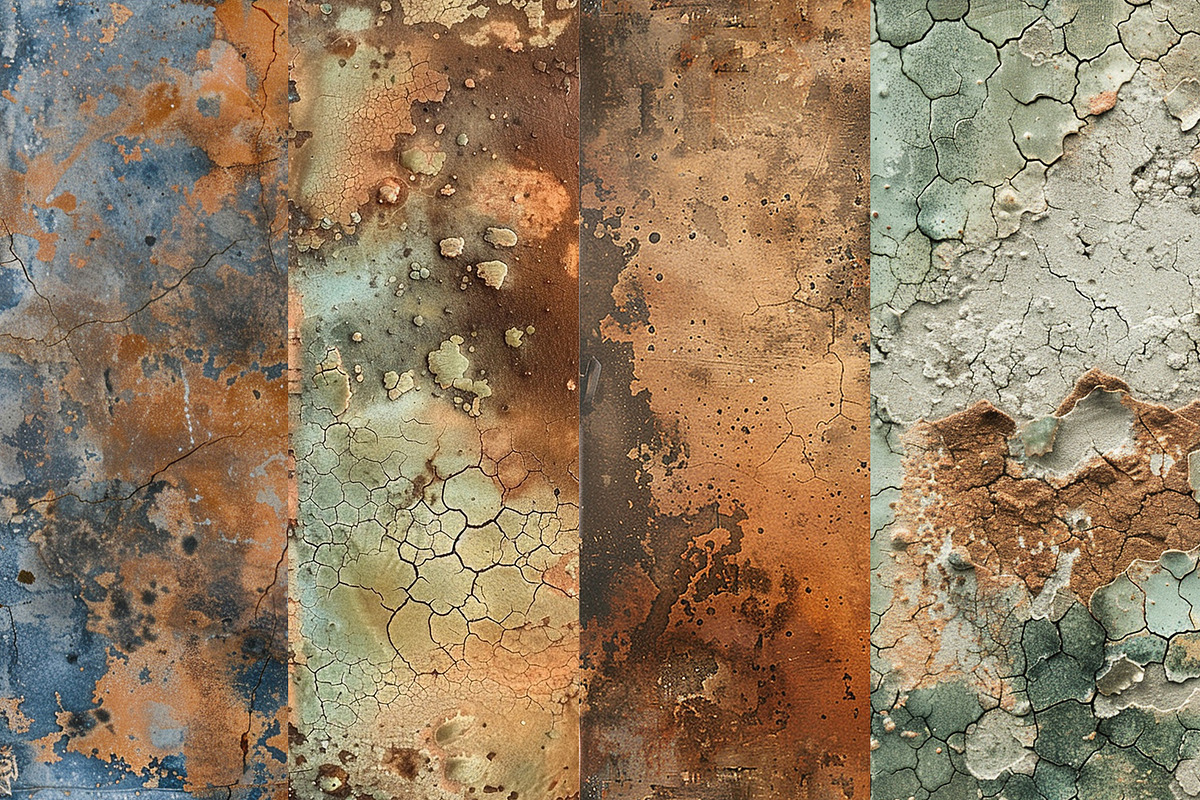 Distressed Grunge Digital Papers, a Background Graphic by BonaDesigns (Photo 4 of 5)