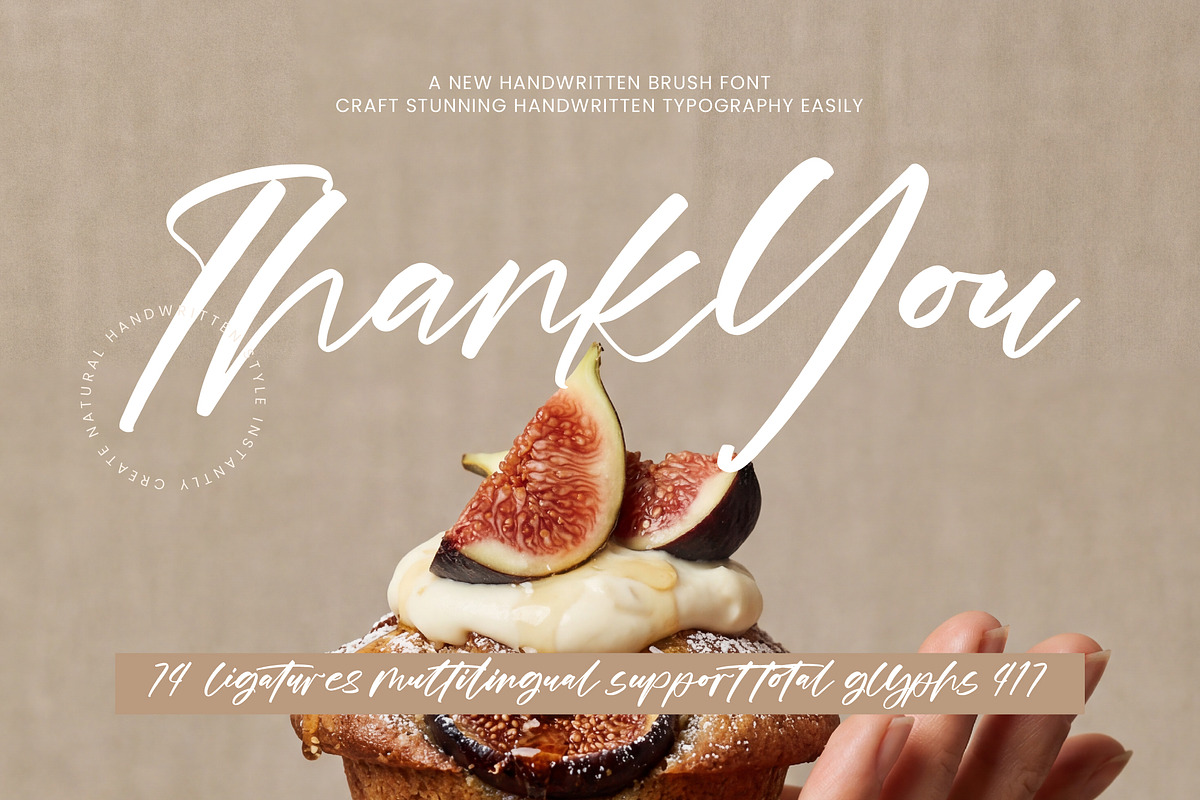 Handmade Blissugar, a Handwritten Font by operatype.co (Photo 15 of 15)