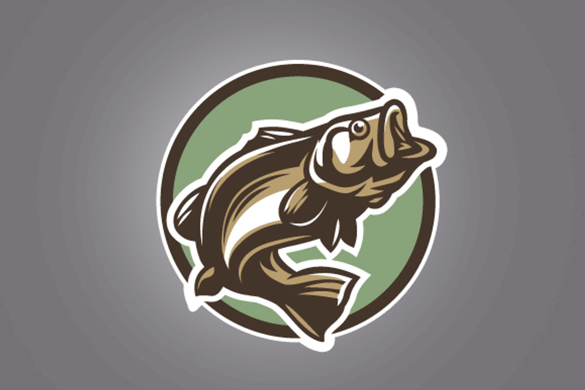 Big bass vector, an Animal Illustration by Mongkees (Photo 1 of 2)