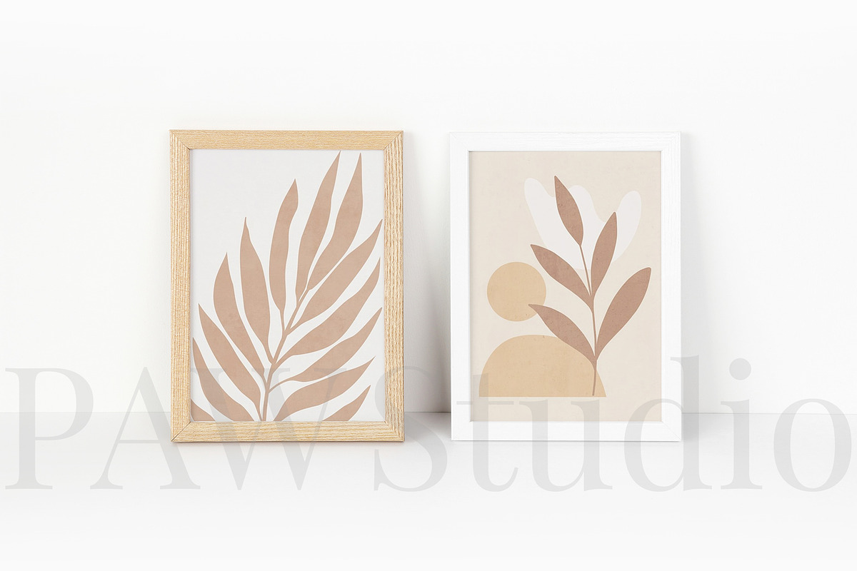 Two Photo Frames Mockup 2x3, a Product Mockup by PawMockups (Photo 5 of 8)