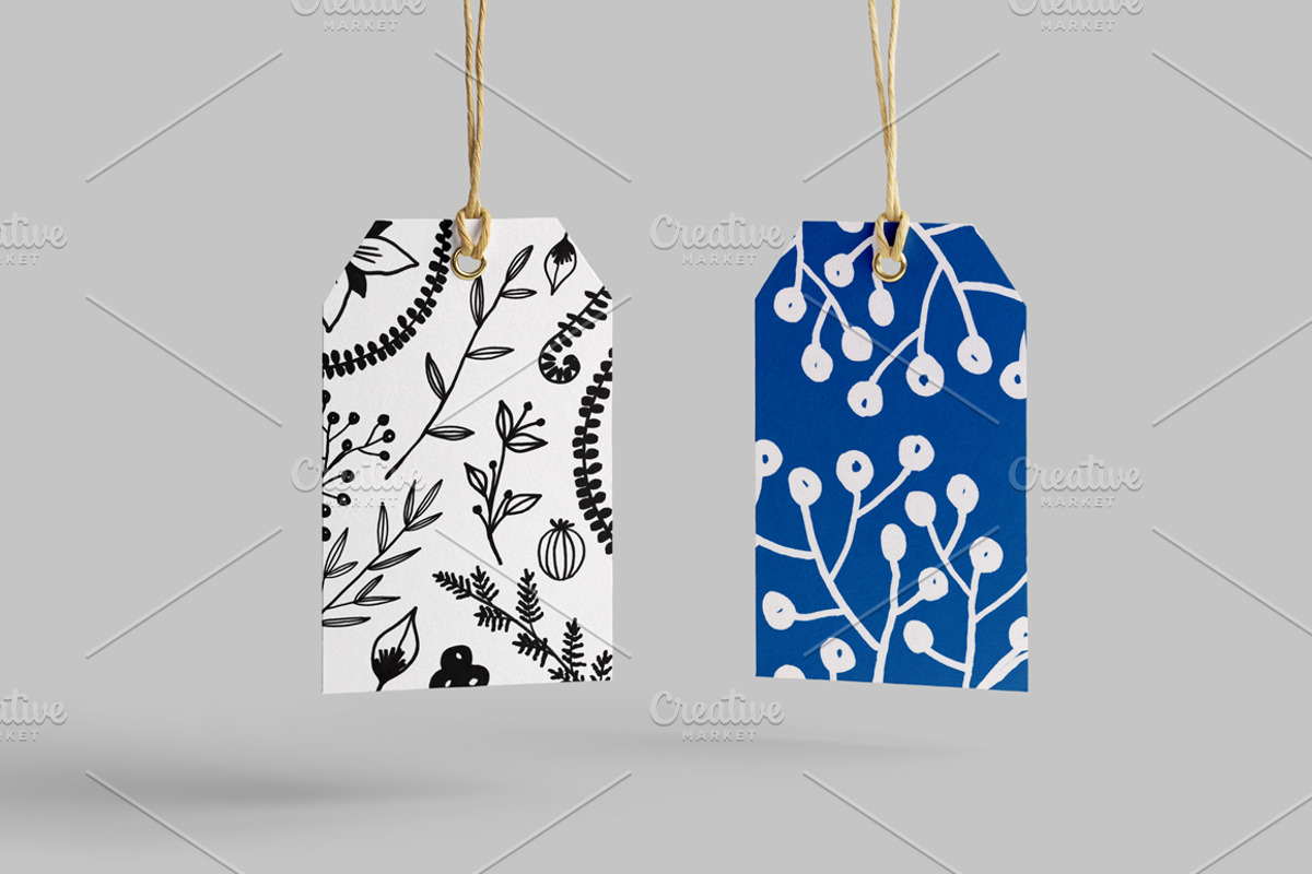 Modern botanical Photoshop brushes, a Brush Add-On by Little Bean (Photo 3 of 8)