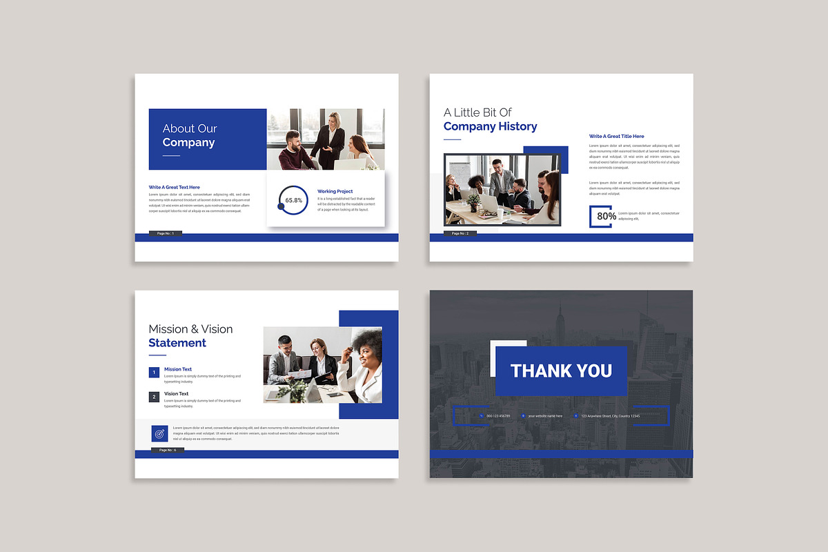Modern Business Presentation, a Presentation Template by creative-mint (Photo 11 of 12)