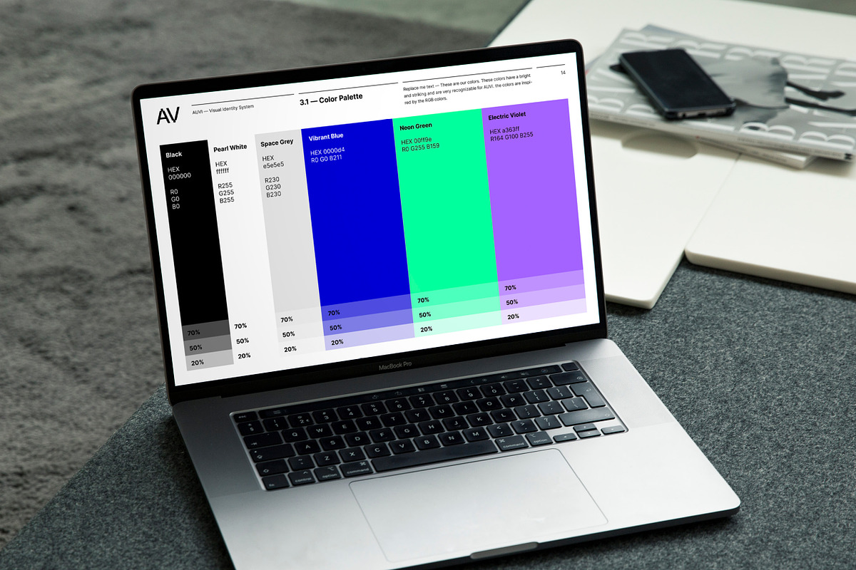 Absolute | Brand Guidelines - Figma, a Presentation Template by Typefool's Shop (Photo 6 of 12)