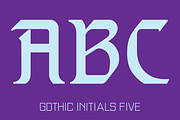 Gothic Initials Fonts Collection, a Font by GG Design (Thumbnail 10 of 19)