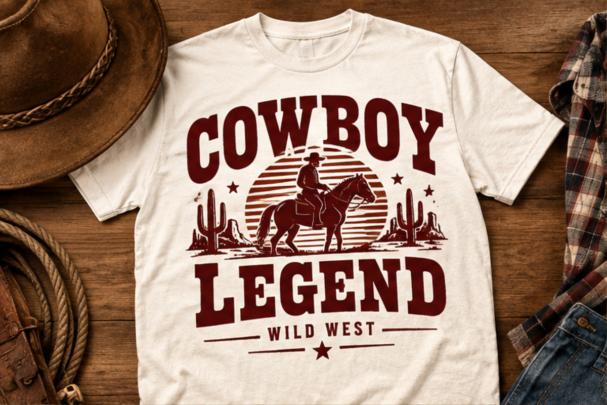 Cowboy Legend - Vintage Font, a Slab Serif Font by Limited.studio (Photo 2 of 5)