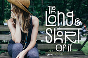 Stacked Font, a Sans Serif Font by Denise Chandler (Thumbnail 2 of 8)