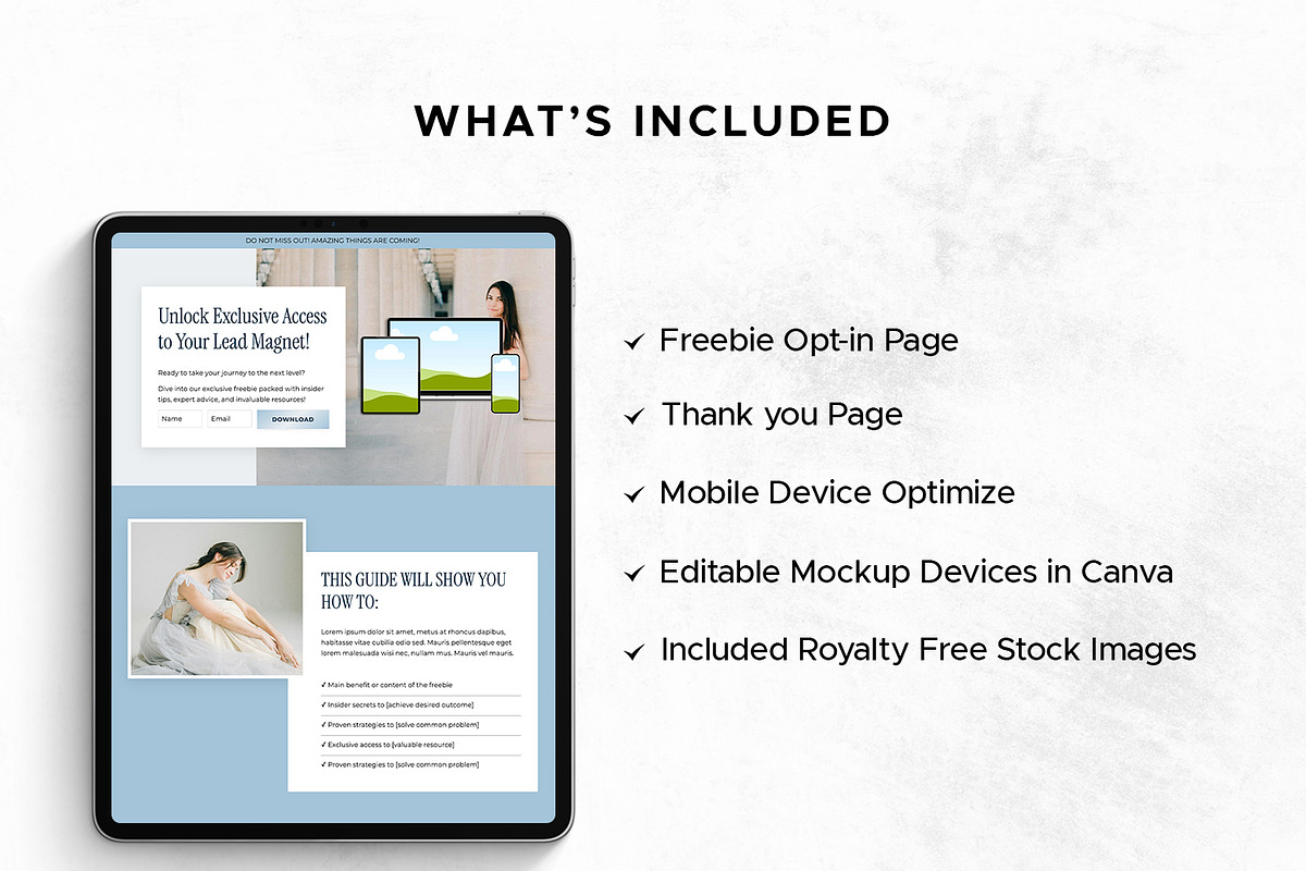 Kajabi Sales Funnel Templates, a Landing Page Template by Altenne | Kajabi Designer (Photo 3 of 9)