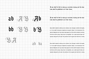 Frakturshape Line, a Blackletter Font by cromatixclassroom (Thumbnail 5 of 9)