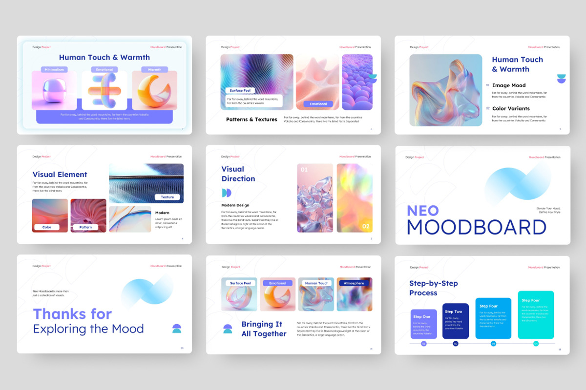 Neo Moodboard Project, a Presentation Template by Loin Studio (Photo 3 of 4)