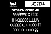 Super Easy font, a Sans Serif Font by weknow (Thumbnail 8 of 8)