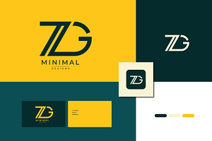 Monogram Icon Logo ZG