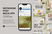 Instagram Post Mockup Bundles, an iPhone Mockup by Graphic Aesthetic (Thumbnail 1 of 22)
