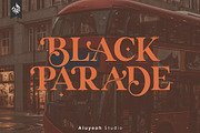Britania Ligatura, a Font by Aluyeah Studio (Thumbnail 1 of 16)