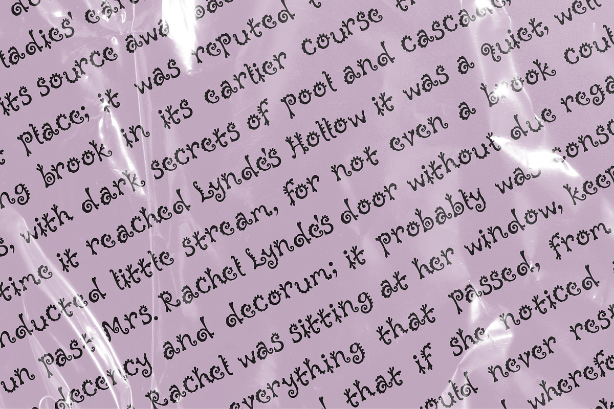 Sugarwreck Thorny Display Font, a Handwritten Font by The October Creative (Photo 4 of 8)