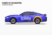 2026 Muscle Performance Coupe Set, an Advertising Mockup by Halal Graphic Studio (Thumbnail 7 of 12)