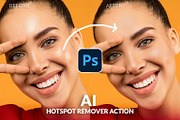 Hotspot Remover AI photoshop action, an Action Add-On by Walllow Creatives (Thumbnail 1 of 3)