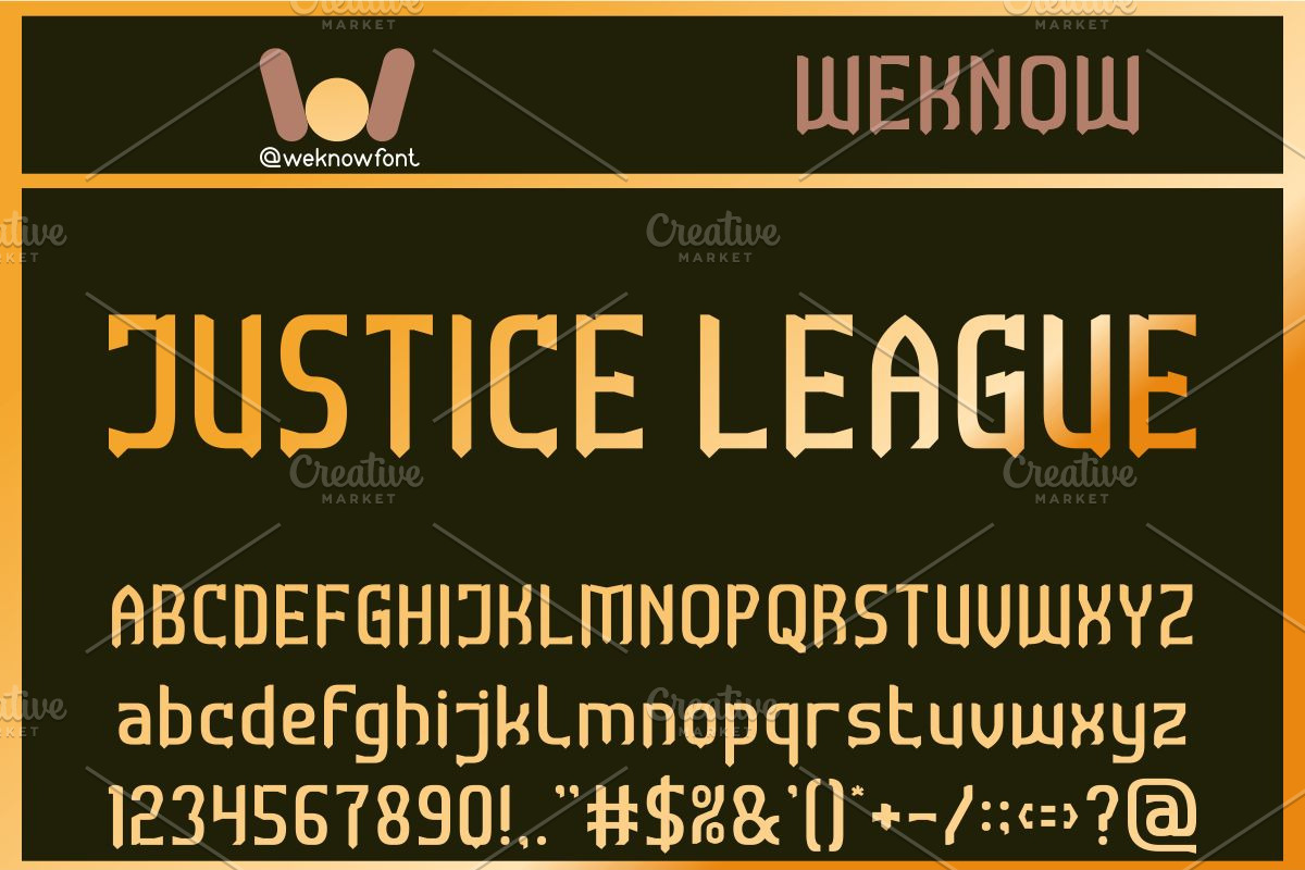 Straightforward font, a Font by weknow (Photo 5 of 8)