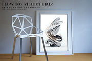 Flowing Structures, a Decorative Illustration by Digital Art Creations (Thumbnail 7 of 7)