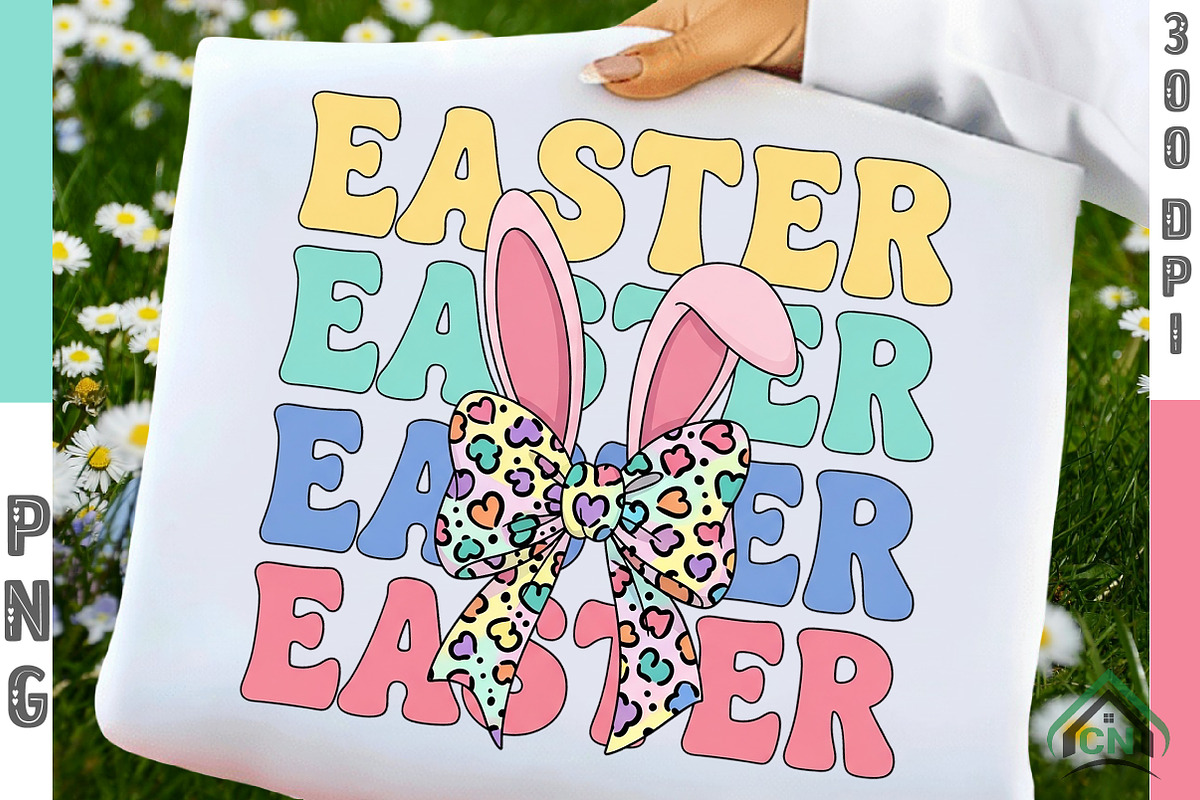Easter Bunny Coquette Png, Easter, an Illustration by Craft Nest (Photo 1 of 6)