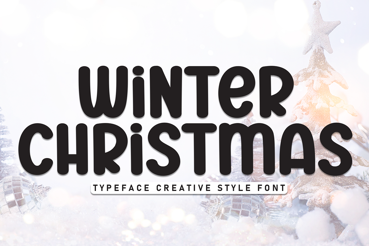 Winter Christmas | Script Font, a Script Font by Scratchones (Photo 1 of 8)