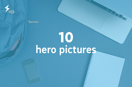 10 Hero + 2 Stationery Pictures