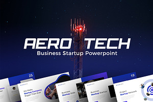 Aero-Tech - Technology Presentation, a Presentation Template by Brandearth RRGraph