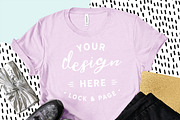 Bella Canvas 3001 Graphic Mockups, a Shirt Mockup by lock and page (Thumbnail 9 of 65)