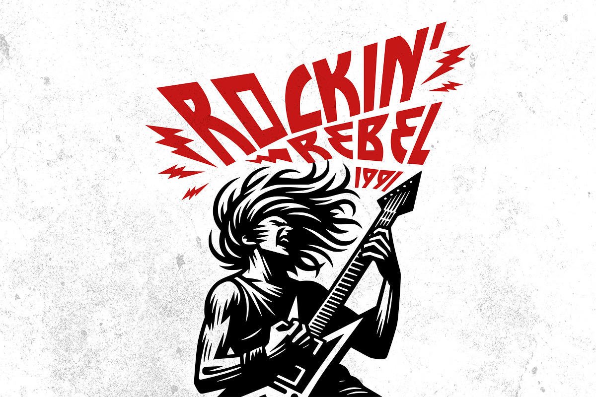 Thrash Burn - Rock n Roll Typeface, a Sans Serif Font by HipFonts (Photo 4 of 8)