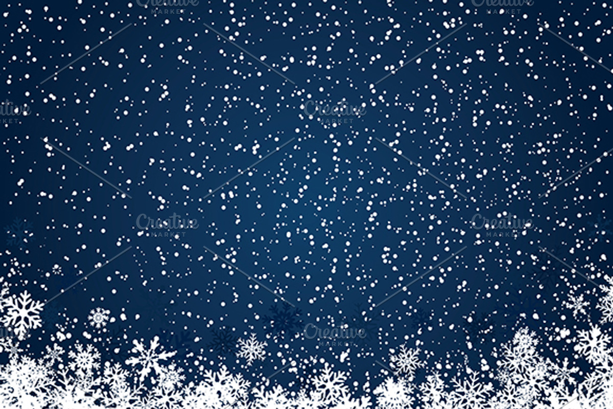 Christmas background, a Decorative Illustration by gigello
