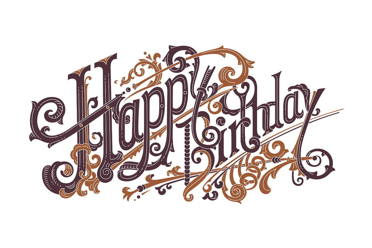 Happy birthday card, a Branding & Logo Template by ZotovShop (Photo 1 of 5)