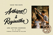 Rhapson Script, a Script Font by Max.co Studio (Thumbnail 6 of 8)