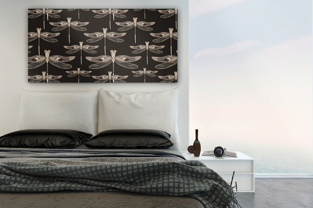 Mystical Insect Patterns, a Pattern Graphic by Annakniaz (Photo 9 of 10)