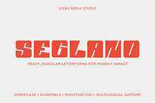 Seglano — Heavy Modular Display Type