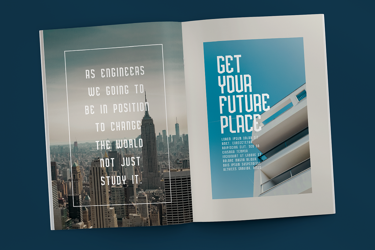 Brightland - Condensed Sans Serif, a Sans Serif Font by Pixesia Studio (Photo 10 of 13)