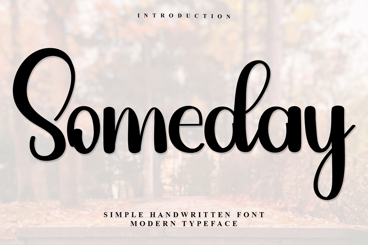 Someday, a Handwritten Font by FreshTypeINK (Photo 1 of 7)