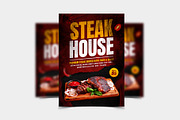 Steak BBQ Flyer Template, a Flyer Template by Yunus Ahmad (Thumbnail 3 of 3)
