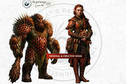 The Court of Emberfall Autumn, a Seasonal Illustration by ThatsDesignArt (Thumbnail 5 of 15)