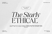 The Starly Ethical, a Serif Font by Soft Creative (Thumbnail 1 of 10)