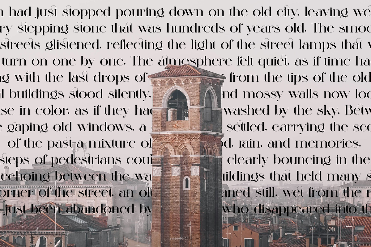 Braliga Elegant Ligature Serif, a Serif Font by Alfinart (Photo 5 of 11)