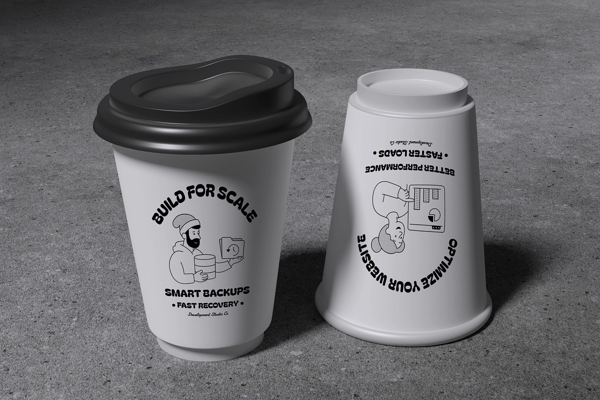 60 Web Development Illustrations, a Technology Illustration by Prosymbols (Photo 7 of 11)