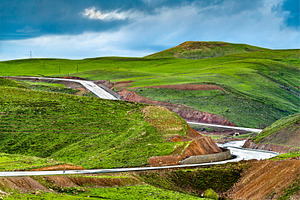 Road in the Armenian Highlands of, a Nature Photo by Leonid Andronov