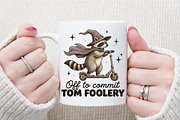Funny Raccoon PNG Sublimation Bundle, an Object Illustration by Sublimation Artist (Thumbnail 20 of 23)