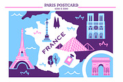 Paris Map Creator, a Decorative Illustration by Great Glebsby (Thumbnail 4 of 7)
