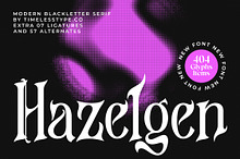 Hazelgen Modern Blackletter Serif