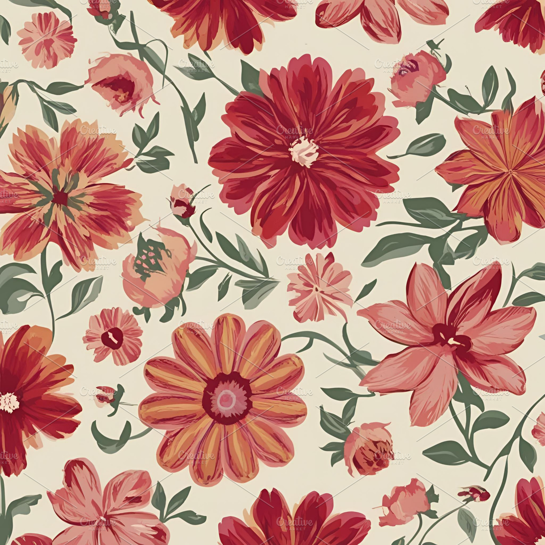 Flower pattern wildflower floral, a Wallpaper Photo by ComfortQ