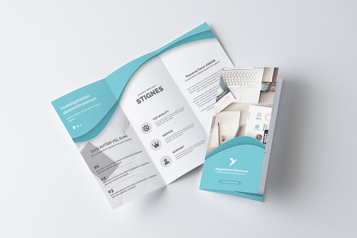 Multipurpose Business TriFold, a Brochure Template by Creative Shop (Photo 2 of 3)