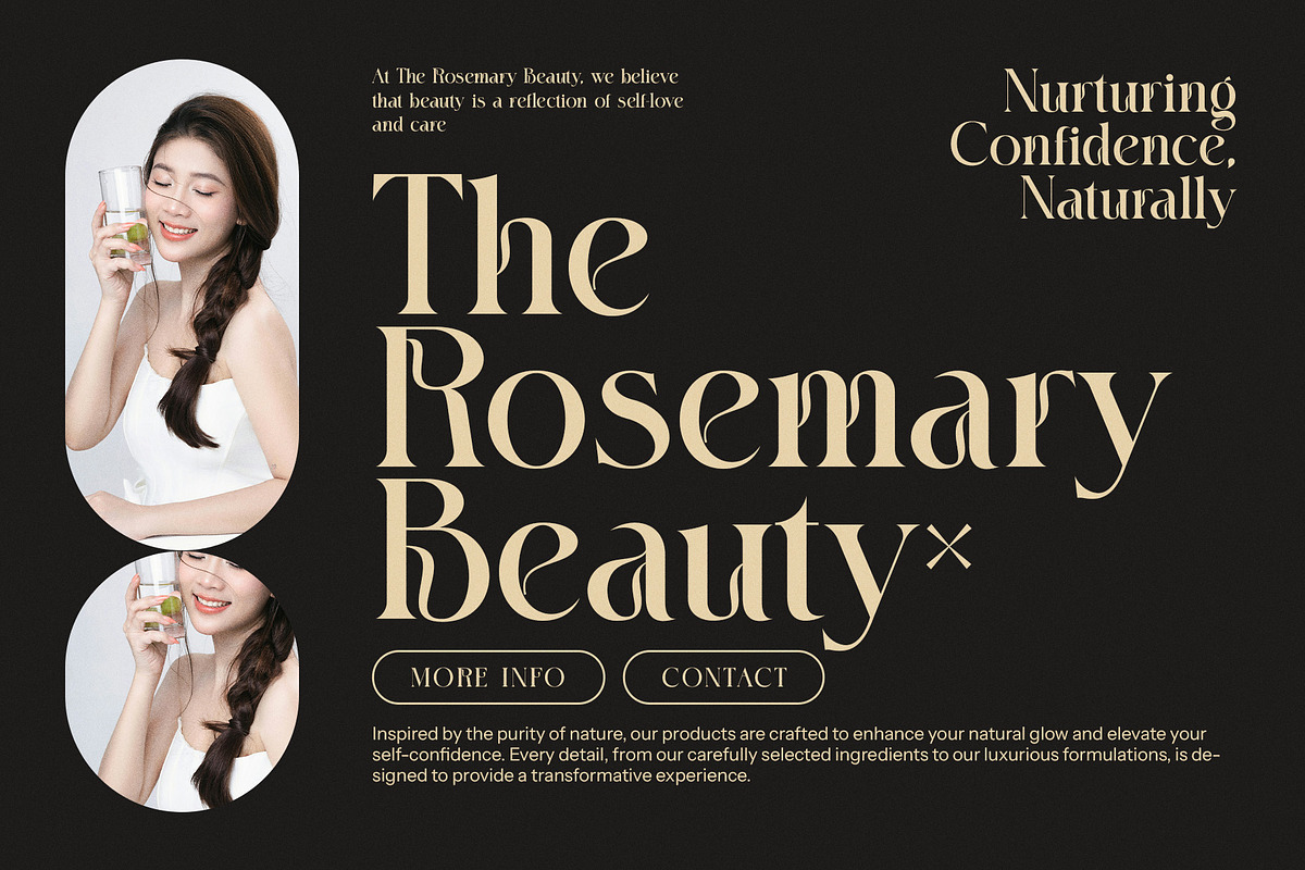 Bagina Elegant Serif Font, a Serif Font by Perfectype (Photo 2 of 8)