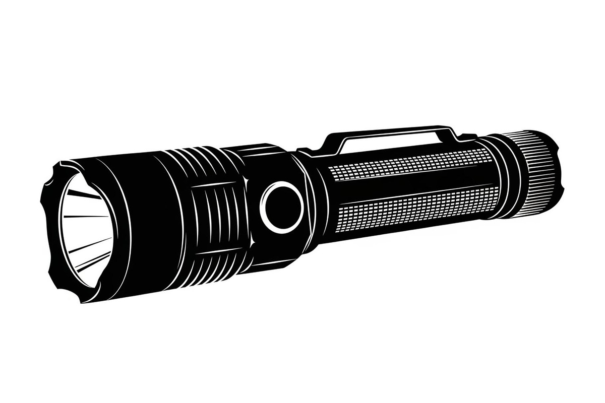 Tactical Flashlight Silhouettes, a Graphic by musafir_fashion (Photo 9 of 14)