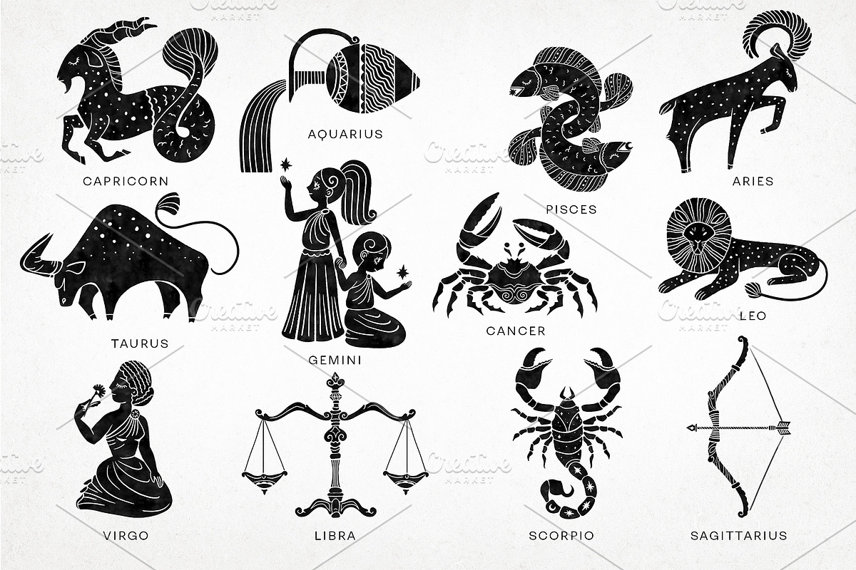 Zodiac constellation, an Object Illustration by Garden in frame (Photo 3 of 10)