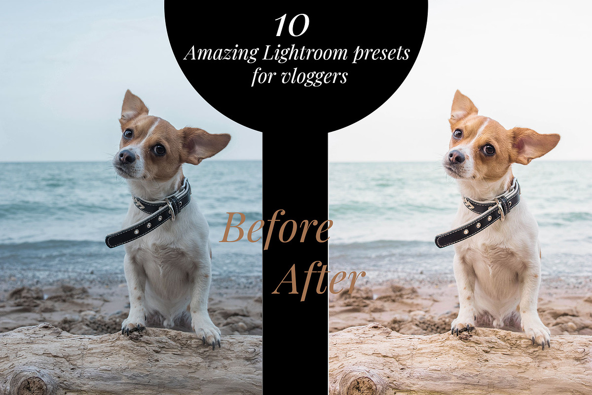 Beach Vlogging Lightroom Presets preview 3
